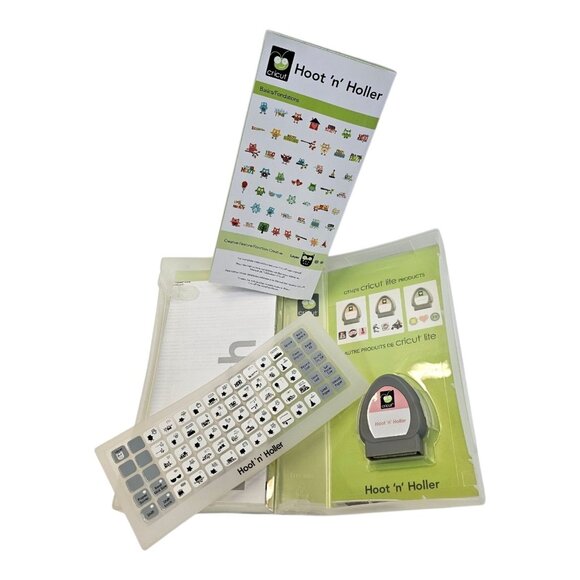 Cricut Lite Provo Craft Cartridge Hoot N Holler 200164 Link Status Unknown - Picture 2 of 11